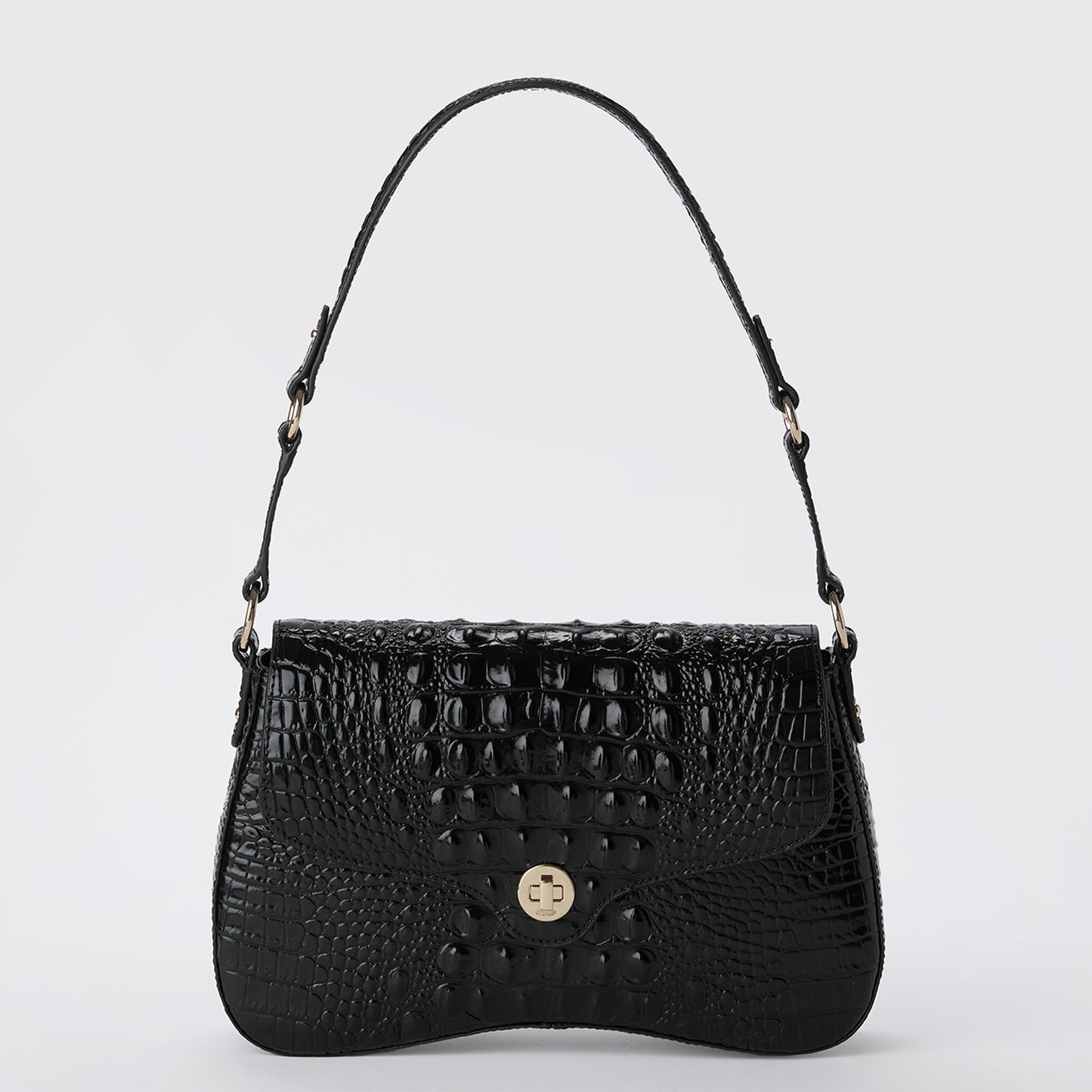 Brahmin Melbourne Collection Neridia Shoulder Bag, Black