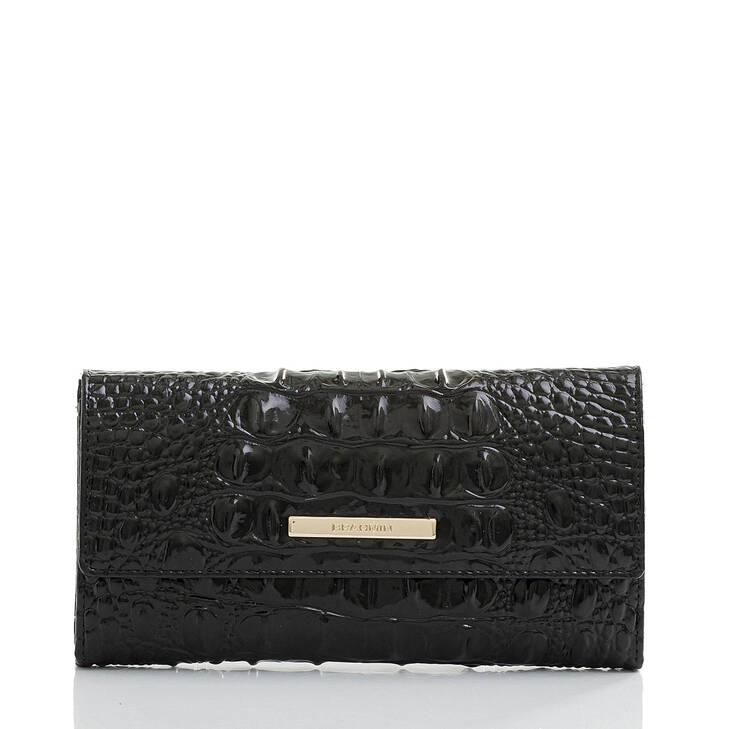 Brahmin Melbourne Collection Cordelia Wallet, Black