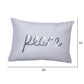 Peace Sequin & Silk Pillow