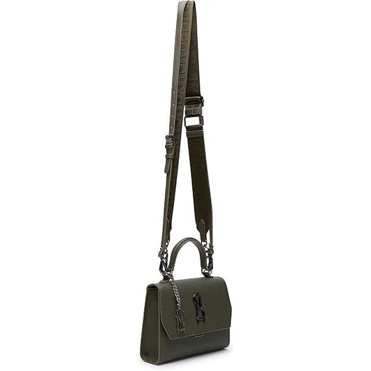 Steve Madden Lattuca Top Handle Crossbody, Olive