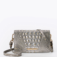 Brahmin Melbourne Collection Minuette Crossbody, Chrome