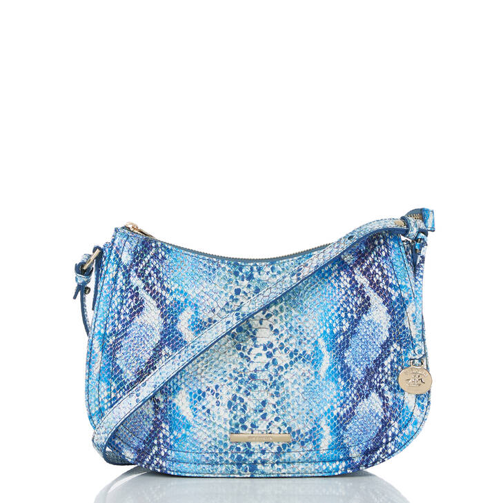 Brahmin Exotic Collection Shayna Crossbody, Joyful Oceangrove