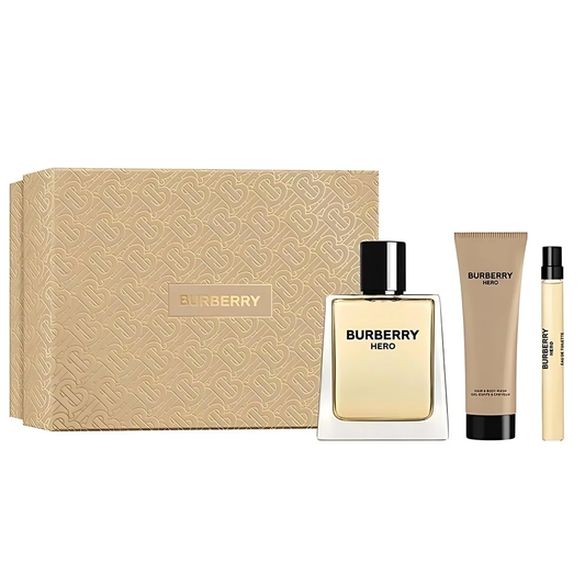 BURBERRY - Hero 3 Piece Gift Set