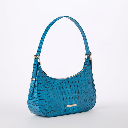 Brahmin Melbourne Collection Kyrie Shoulder Bag, Vibrant Azure