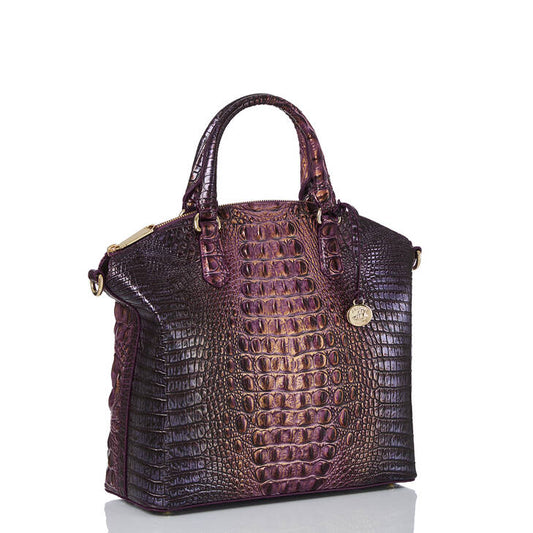 Brahmin Melbourne Collection Duxbury Satchel, Fig Jam