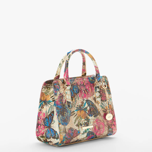 Brahmin Melbourne Collection Cami Satchel, Mariposa