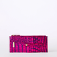 Brahmin Melbourne Collection Credit Card Wallet, Voltage Violet