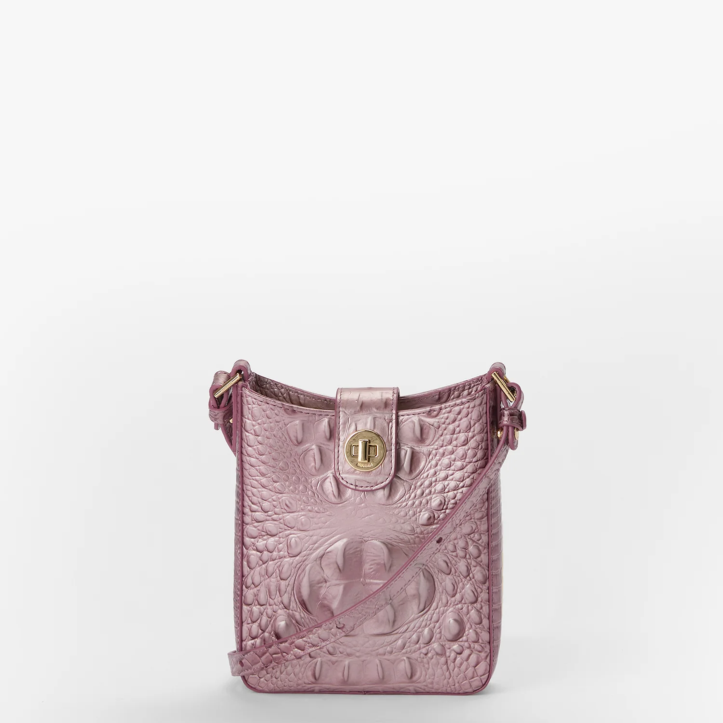 Brahmin Melbourne Collection Marley Crossbody, Mellow Rose