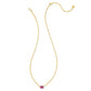 Kendra Scott Cailin Pendant, Purple Crystal