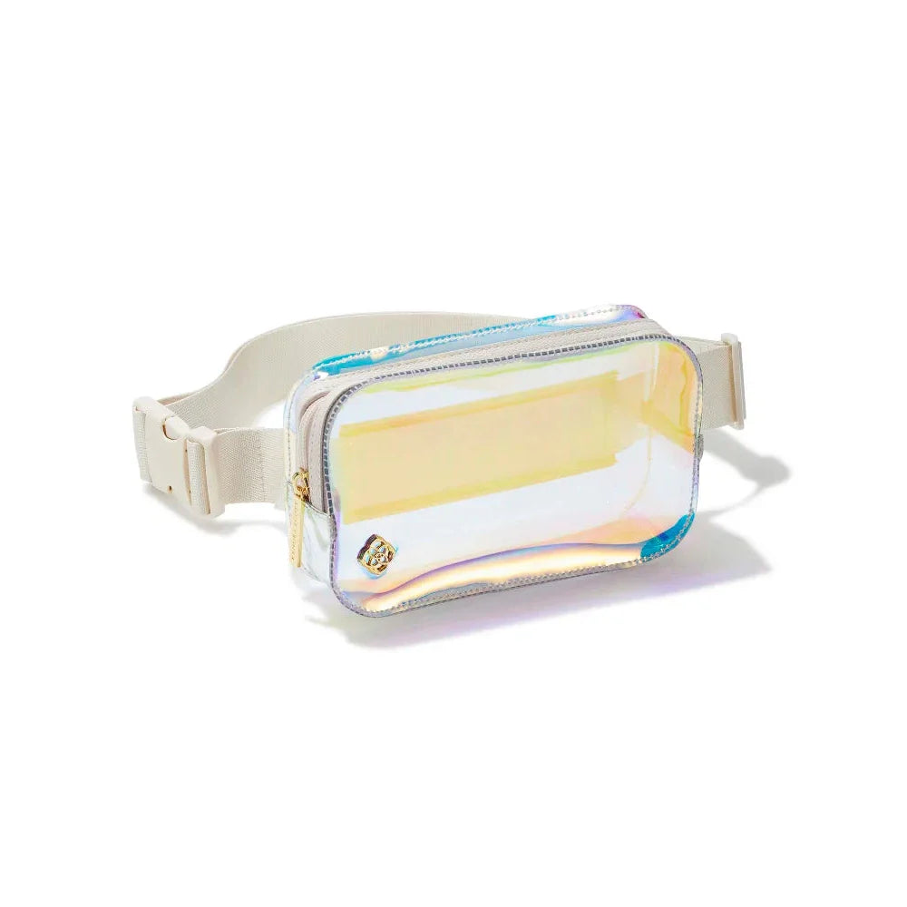 Kendra Scott Clear Belt Bag, Iridescent