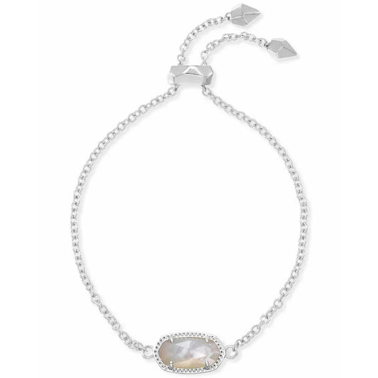 Kendra Scott Elaina Adjustable Link Bracelet, Ivory Mother of Pearl