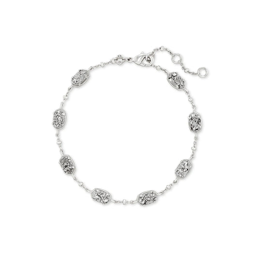 Kendra Scott Emilie Iridescent Drusy Bracelet, Platinum