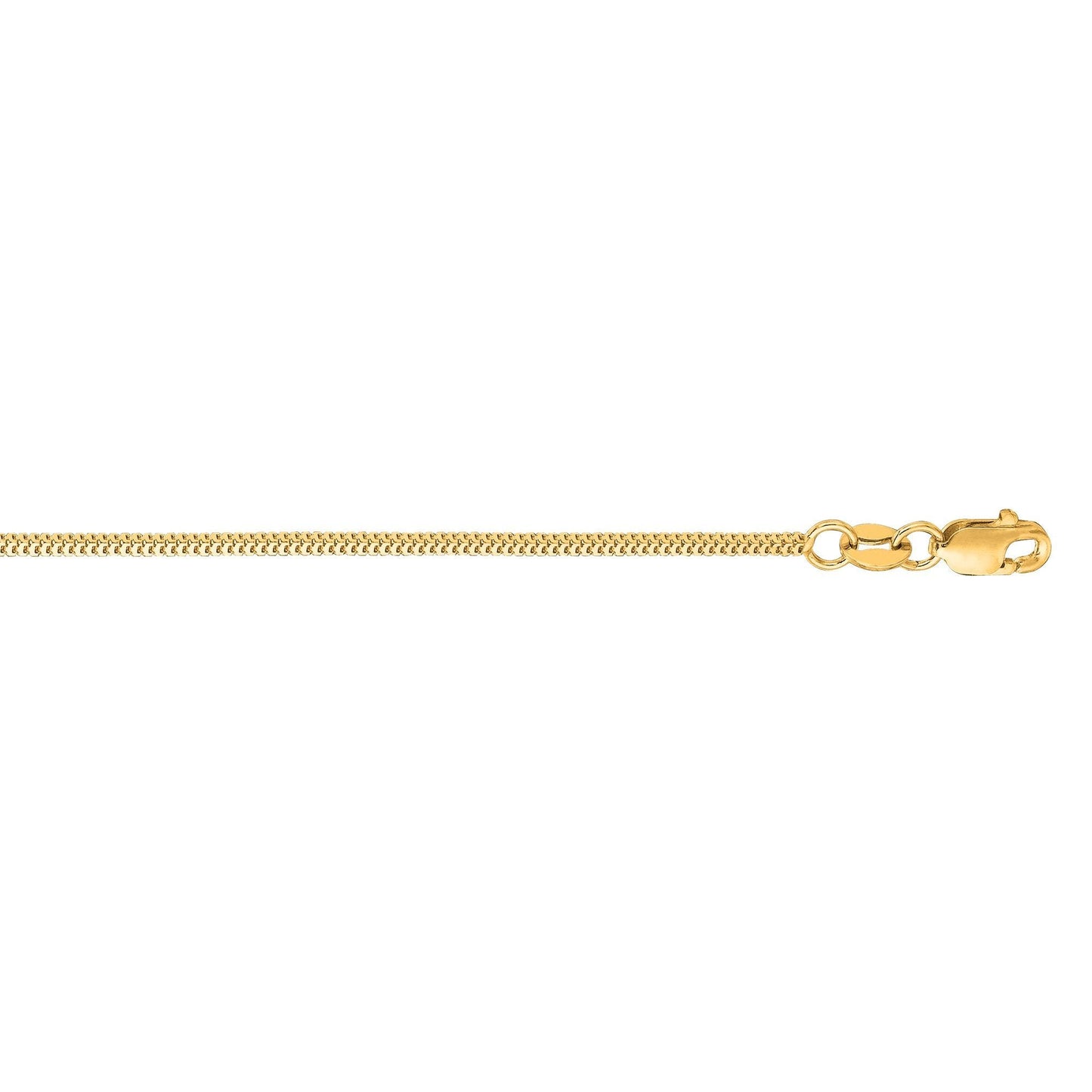 14K Milano Chain, 1.1mm