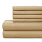 Luxe Microfiber 6 Piece Sheet Set, Warm Sand