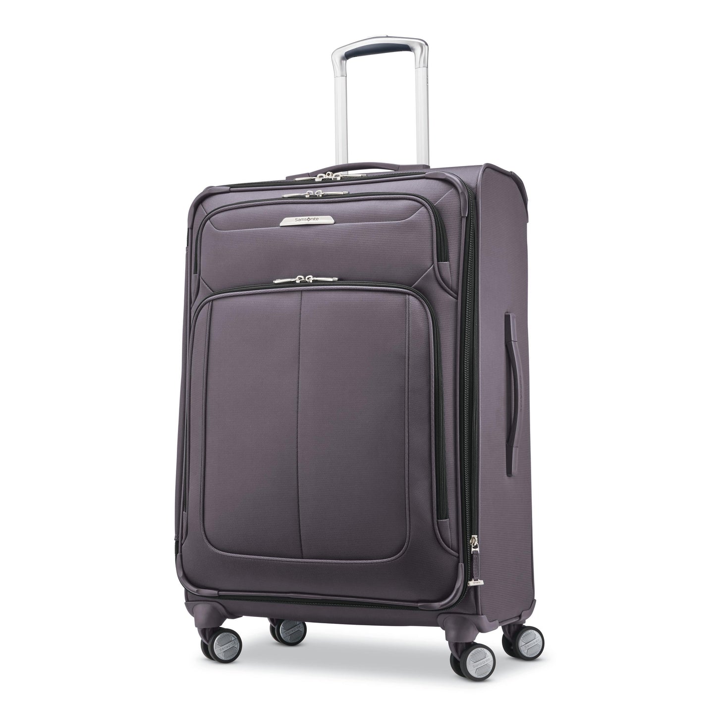 Samsonite SoLyte DLX Softside 25" Expandable Spinner, Mineral Grey