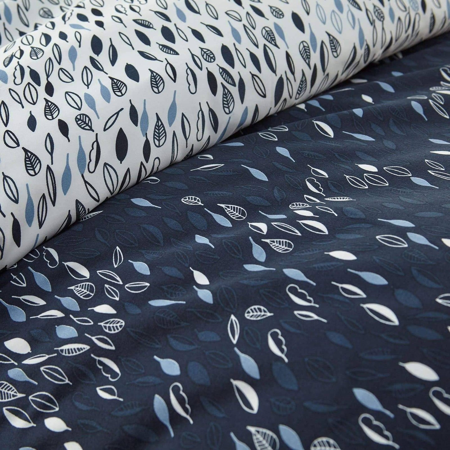 Forest Reversible Comforter Set, Blue