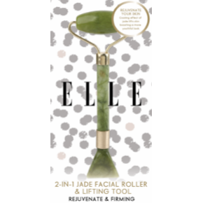 ELLE 2-in-1 Jade Facial Roller