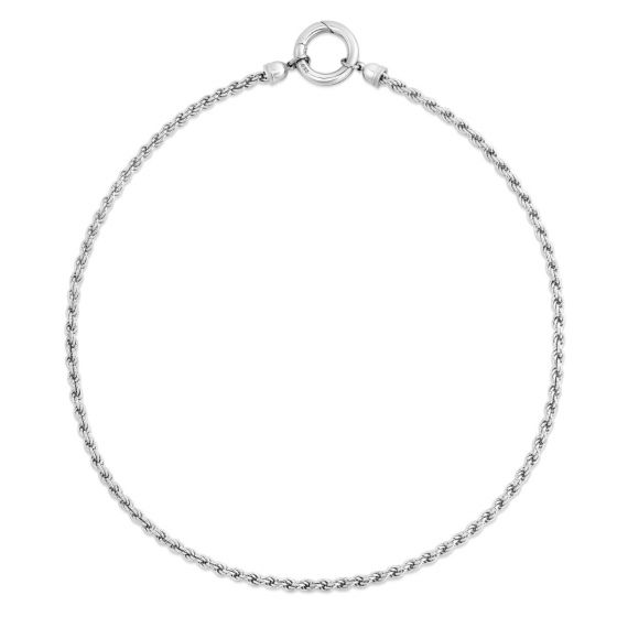 Royal Rope Chain Necklace, 3.4mm