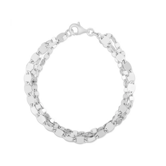Marina Triple Chain Bracelet
