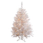 Sparkle White Spruce Pre Lit Artificial Tree, 3'5"