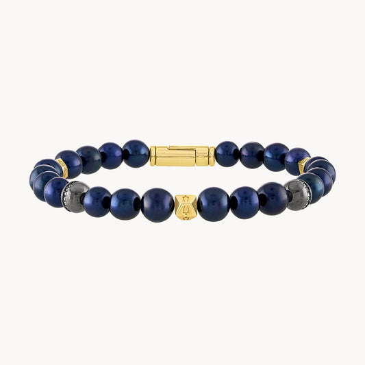 Bulova Blue Pearl Bracelet