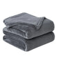 Simply Essential Microfleece Oversized Blanket, Slate