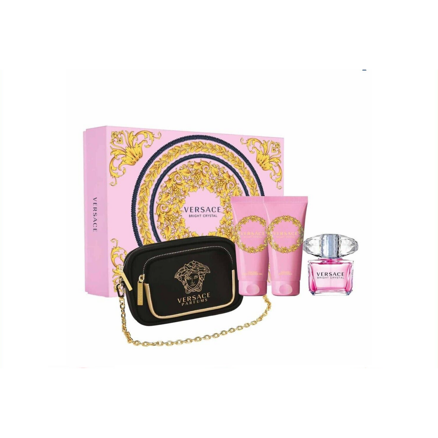 VERSACE - Bright Crystal 4 Piece Gift Set